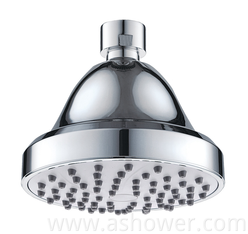 Round Abs Plastic Shower Head